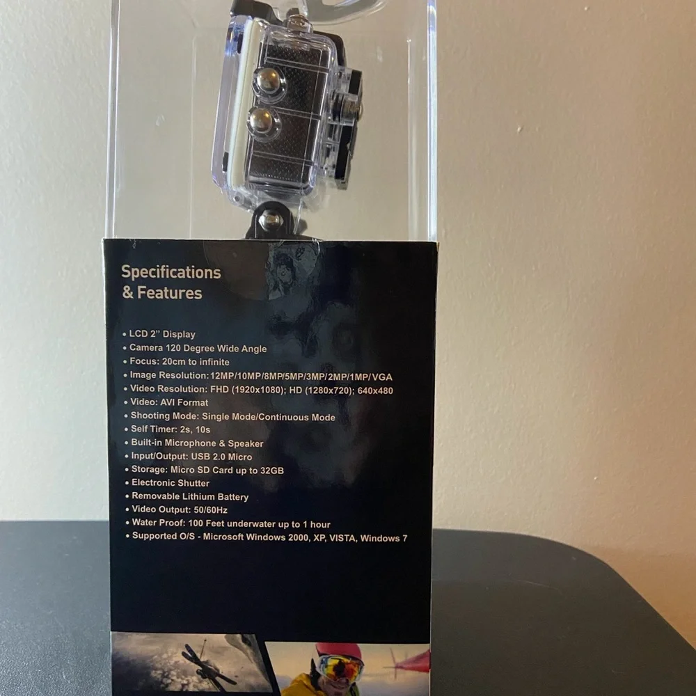 1080p Ultra HD Action PRO sports camera